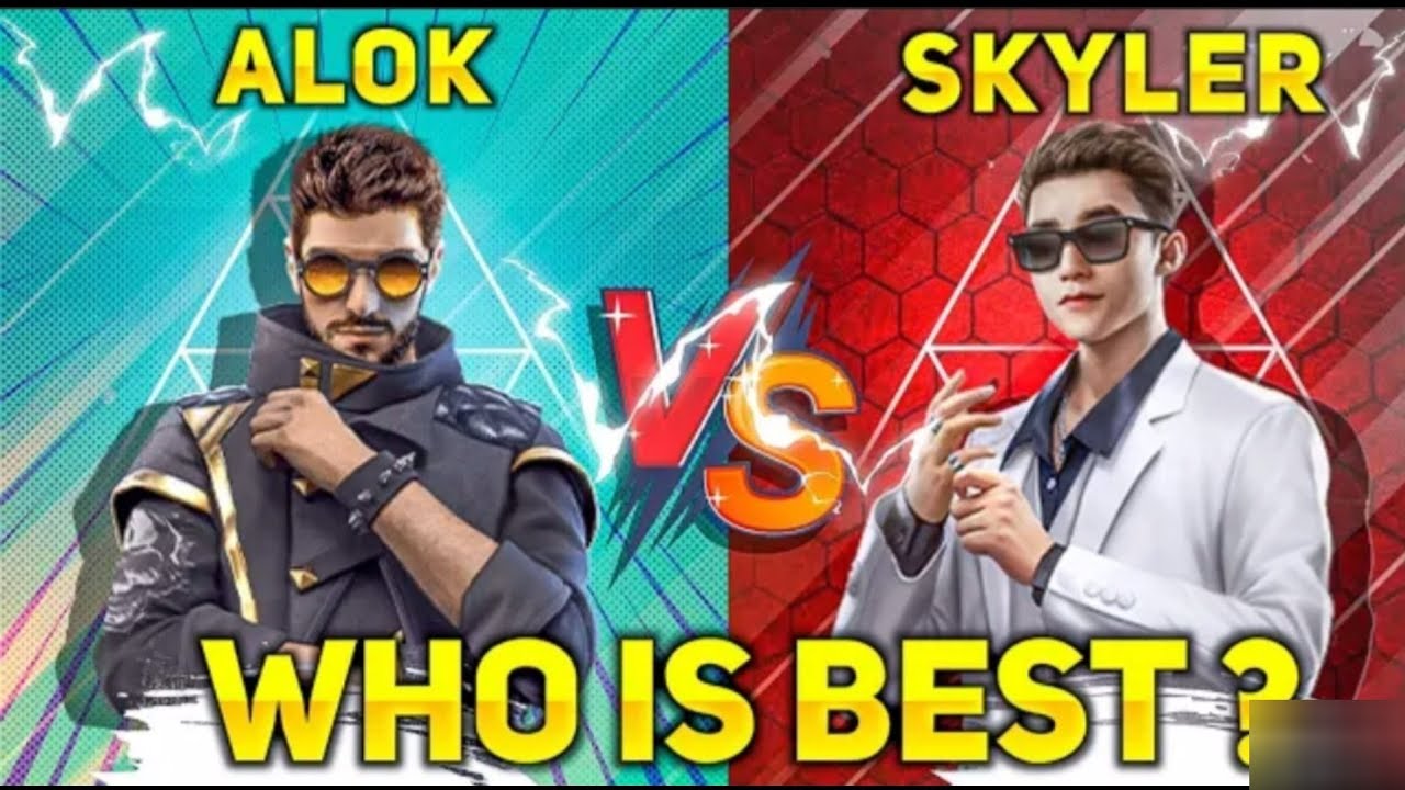 Alok VS Skyler (Who is Best For Rank Match ||Garena Free Fire 