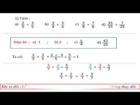 Video bài dạy 1-Toán-Lớp 4-Tuần 23 (Xem trên Youtube)