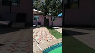 Kazakhstan Almaty outdoor pool. ????????? ?????? ??????? ???????