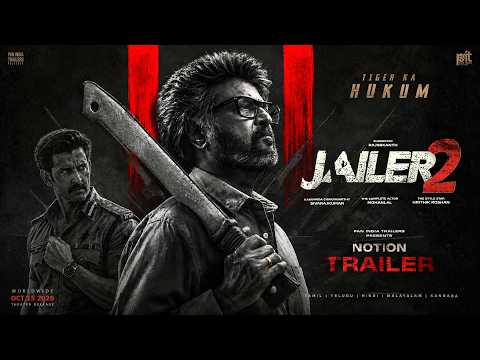 JAILER 2 - Notion Trailer | Rajinikanth | Nelson | Mohanlal | Hrithik Roshan | Shiva Rajkumar | PIT