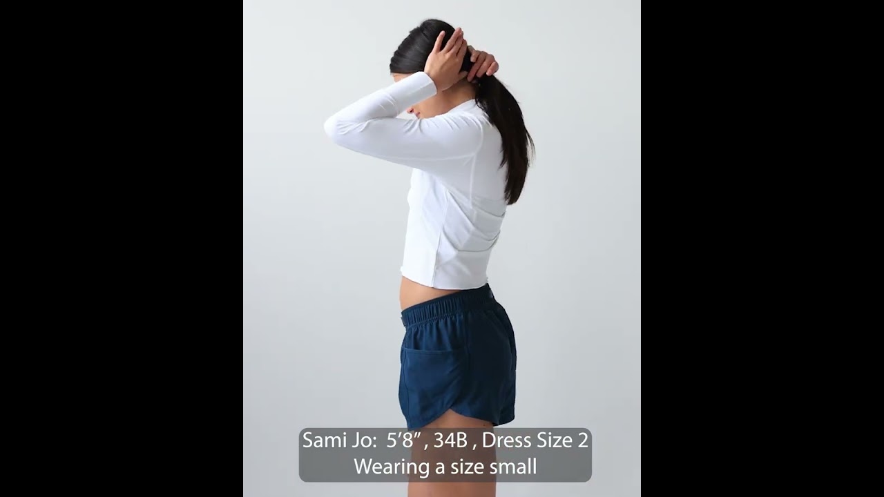 Preview of Nani Swimwear Cropped Half-Zip Rashguard - Women's Video