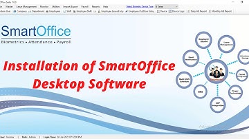 Installation of Smart Office Desktop Software | smartoffice attendance software | Biomax