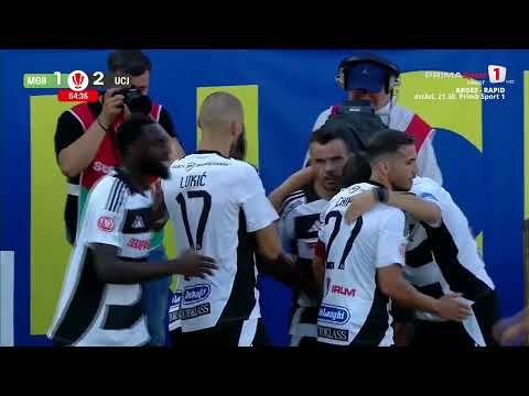 GOOOL! Metaloglobus - U Cluj 1-2. Thiam, gol fenomenal! Jucătorul oaspeților marchează splendid