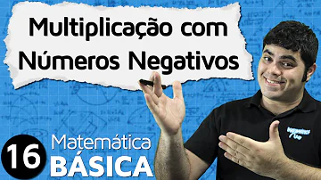 Como multiplicar números negativos com positivos?