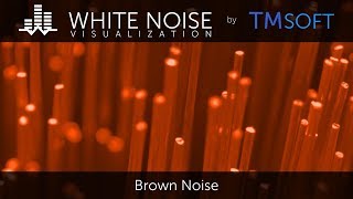 Brown Noise  1 Hour Relaxing Sleep Sound with Dark Screen Saver