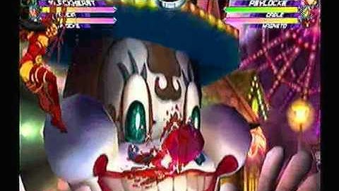 MvC2: Random Char FT10 part 1 - Brett vs Hannibal .:6.20.11:.