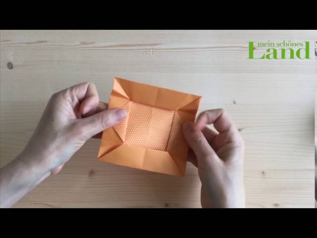 Haus aus Papier falten - Origami-Haus - YouTube
