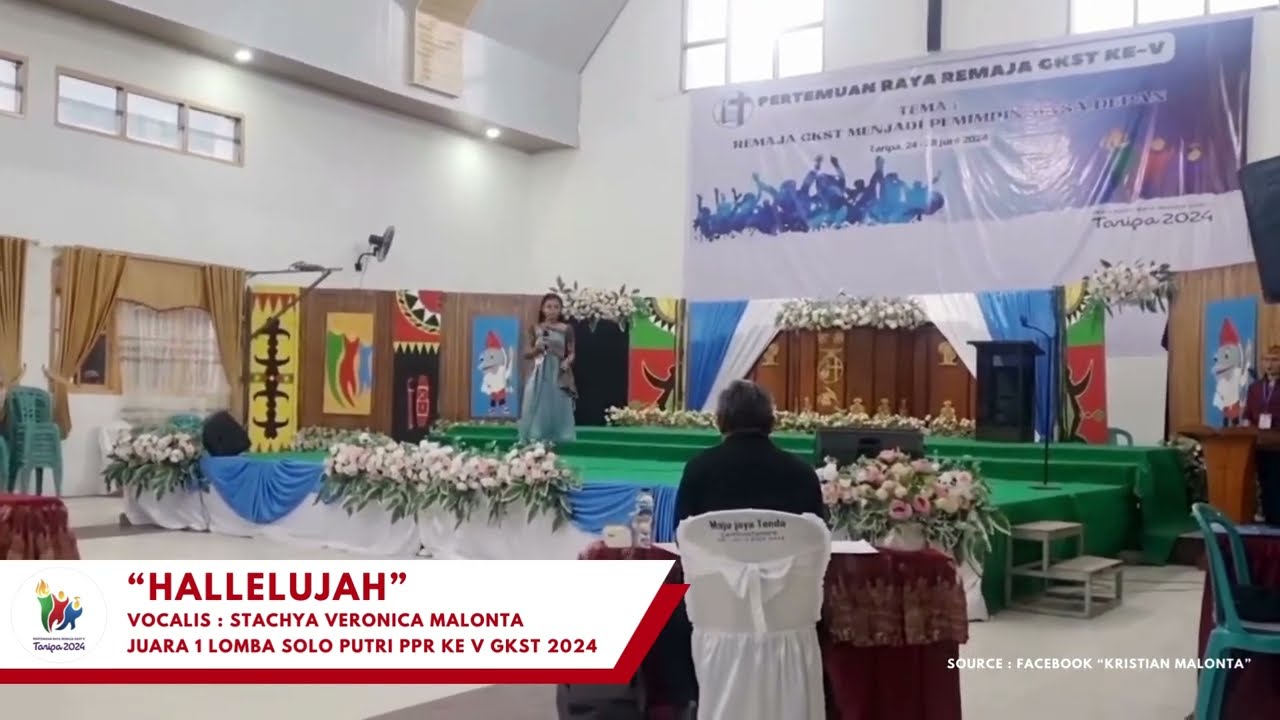 Solo Putri Perwakilan Klasis Palu : Stachya Veronica Malonta