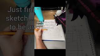 Making This Awesome Cake For A Special Big Wish Revealjust Finished The Sketch