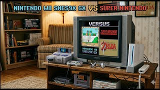 SUPER NINTENDO VERSUS NINTENDO WII SNES9X GX