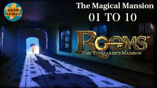 ROOMS: The Magical Mansion Level 1 To 10 - All Puzzles , iOS/Android Walkthrough screenshot 2
