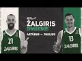 #ZalgirisChallenge. A.Milaknis vs P.Jankūnas