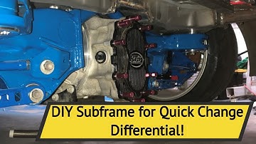 E92 Drift Build: Modifying Subframe to fit a Winter