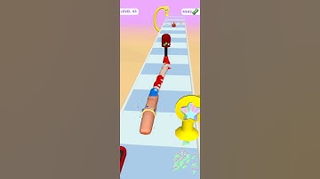 Nail Stack 3D Games #shorts All levels gameplay ( ios & Android)...