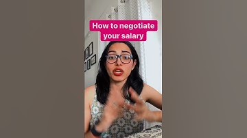 Learn how to negotiate your salary #shorts #interview #interviewtips #salary #negotiation #job