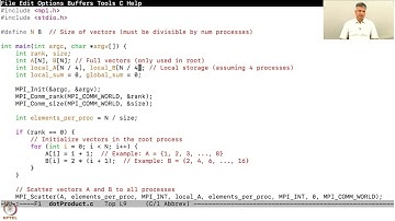 Week 6: Lecture 1: Examples of Collective Communication in MPI: Part 1