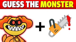 😲😈Guess The MONSTERS (Smiling Critters) by EMOJI + VOICE  | Poppy Playtime Chapter 3