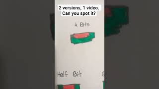 🔥🧊¼ Bit - 64 bits Pixel Art Transformation #shorts #pixelart #youtubeshorts #64bits