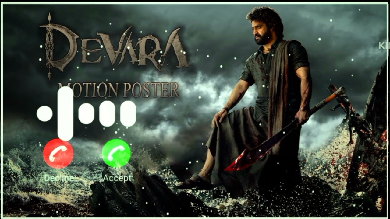 Ntr30 Devara motion poster 