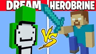 DREAM vs HEROBRINE – PvZ vs Minecraft vs Smash