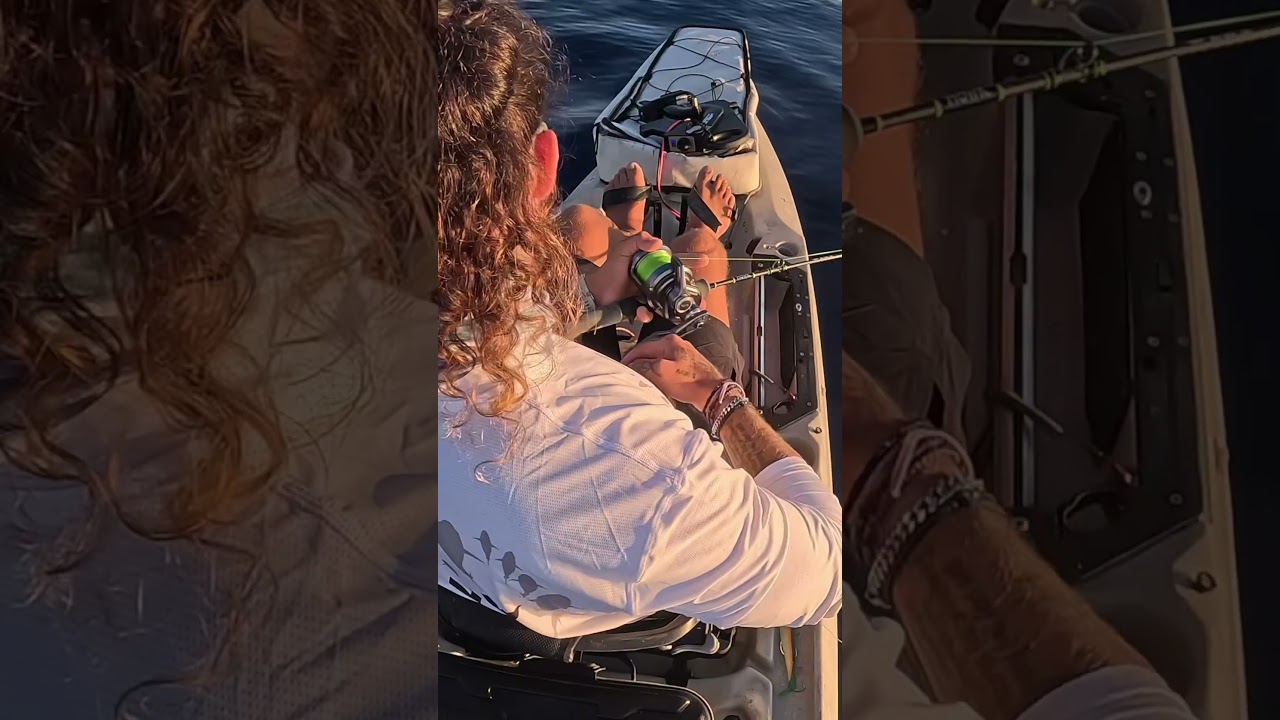 Ρε τι έγινε εδώ;;😱 #ψάρεμα #fishing #kayakfishing
