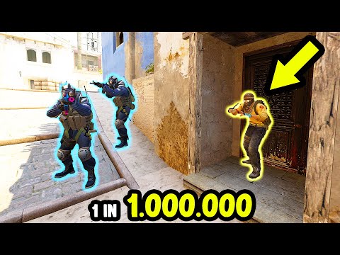 1 in a 1,000,000 WTF MOMENTS! - CS:GO BEST ODDSHOTS #648