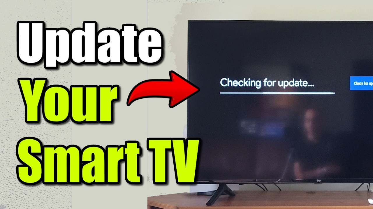 How To Update Software On Any Smart TV - Easy Tutorial - YouTube