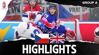 Highlights | Czechia vs. Great Britain | 2024 #MensWorlds