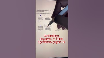 Q34 2023 Specimen paper 2 | Cambridge IGCSE physics