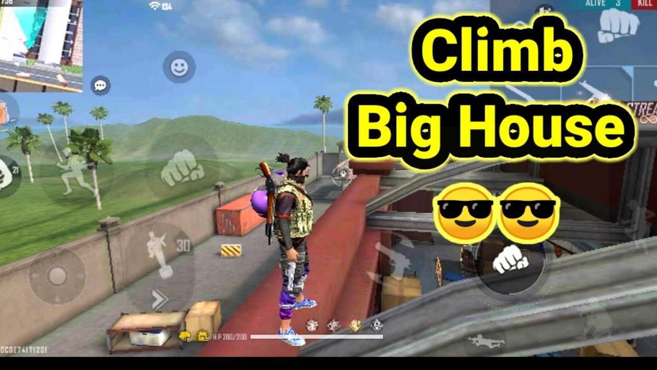 Training Mode New Tricks After Update Free Fire |How To Climb Big House In Training Mode krishhu ff