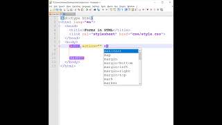 Forms In HTML | Learn CSS & HTML | Web Development Tutorial