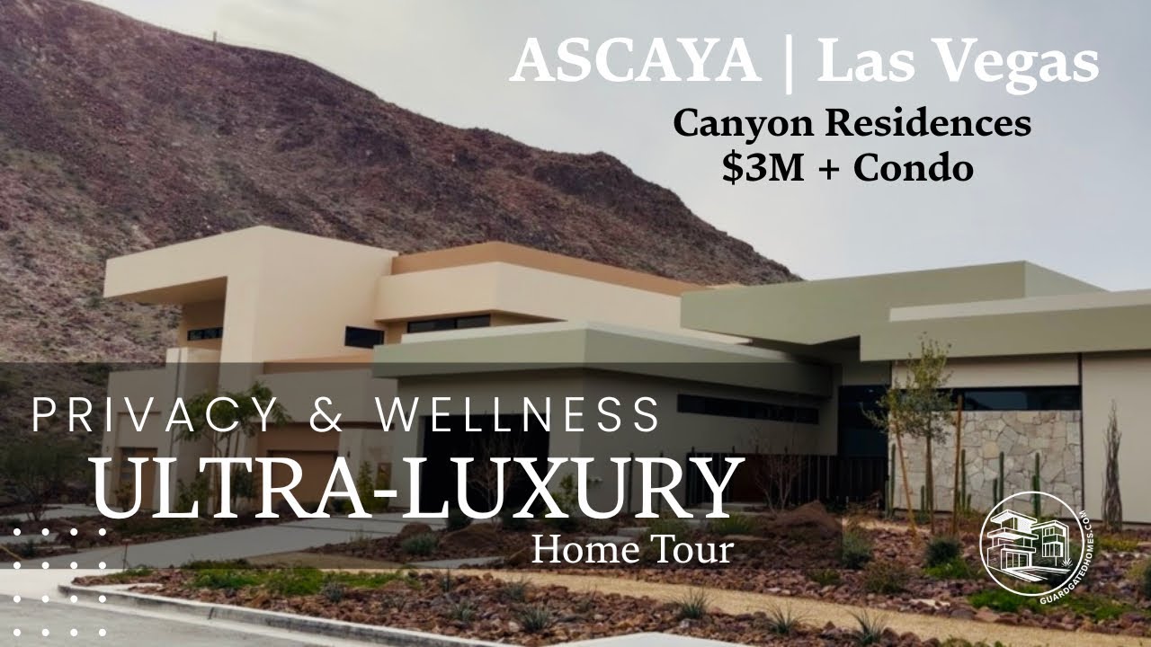 Внутри совершенно новых резиденций Ascaya в каньоне стоимостью более 3 000 000 долларов | Ультра-...