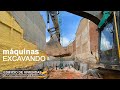 MÁQUINAS EXCAVANDO | Visita de obra | Antonio Machado, 8 Albacete | BERNALTE Arquitectura