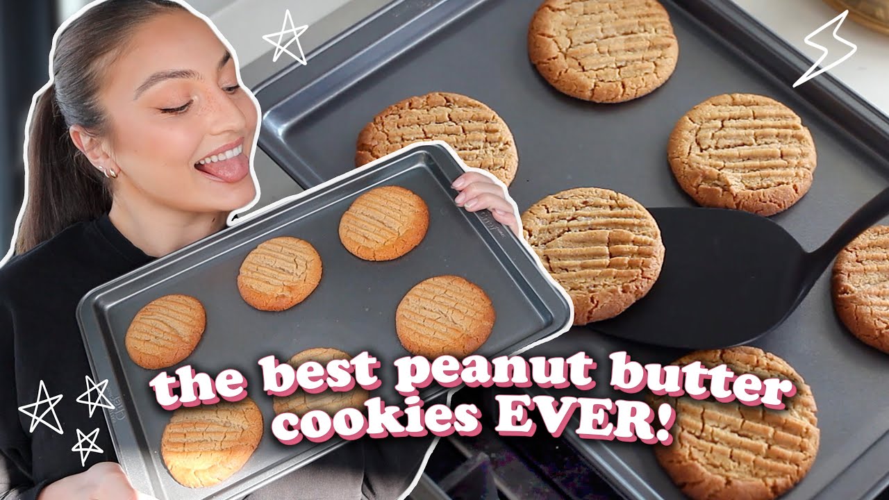 the best vegan peanut butter cookie recipe OF ALL TIME 🥜