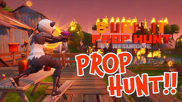 First ever Burn It! Prop Hunt for Fortnite. Lite 