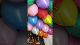 Шары Под Потолок Ассорти Цветные Пастель