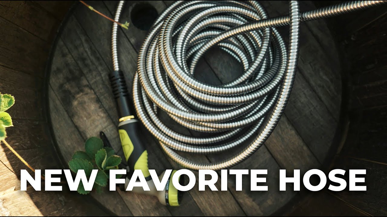 Why this is my new favorite hose | Relxitl Stainless Steel Tangle-Free Garden Hose