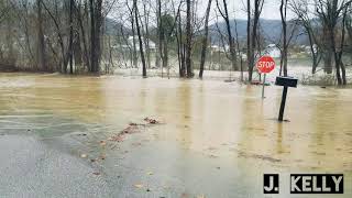 Flooding Big Stone Gap Va 2-6-20