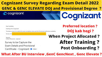 After Internship in Cognizant for freshers 2022 | Post training Process | Cognizant Exam Survey 2022