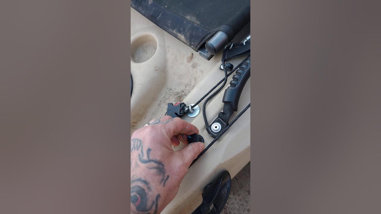 lifetime tamarack kayak with PWM and trolling motor YouTube