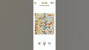 Brainout No.52 Find the panda! walkthrough and solution