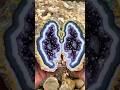 wow so beautifull #agate #crystals #discovery #colourfulstones #naturalamethyst #adventure #gold