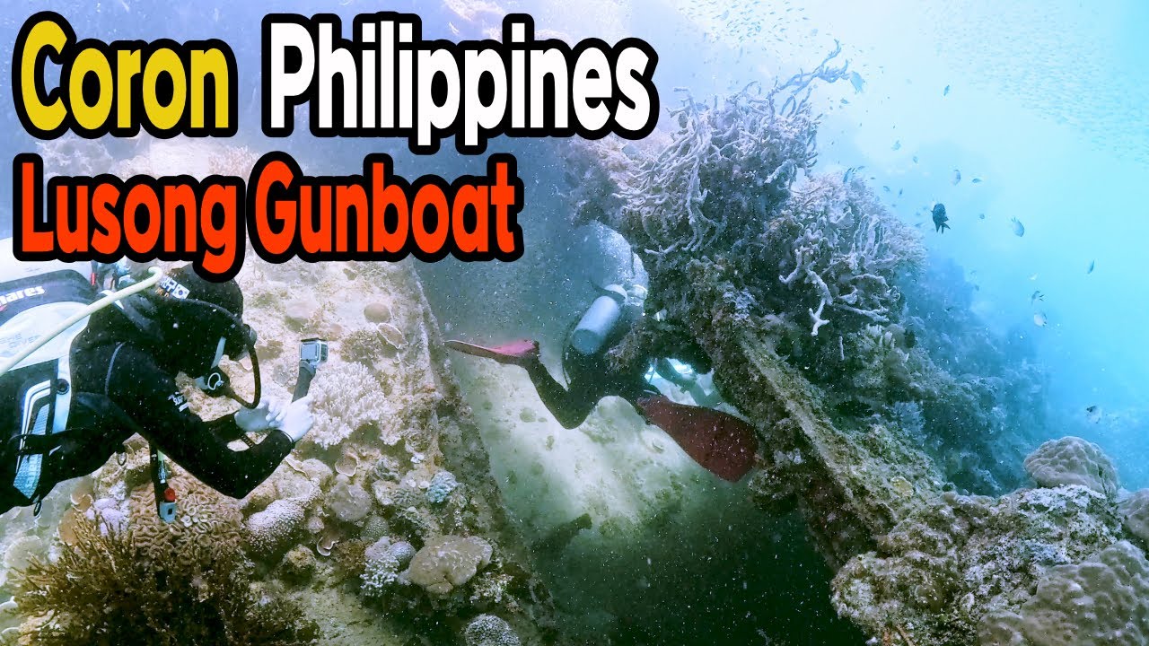 Coron 코론 팔라완 스쿠버 다이빙 (9) Lusong Gunboat 난파선 2026/1/24