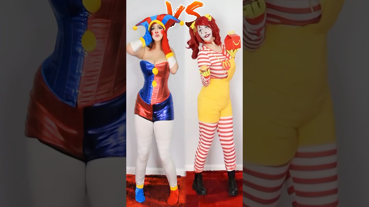 POMNI VS McDonald 🍔 #cosplay