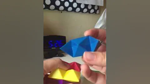 How to Solve a Six Piece Star Puzzle (Colored)