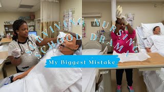 Surviving Nursing School Drama: My Biggest Mistake #nursebullying
