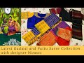 Latest gadwal and pattu saree collection with designer blouses// గాడ్వాల్ pattu చీరలు//