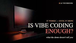 Is Vibe Coding Enough to Ship Real Software