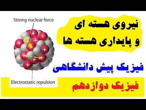 نیروی هسته ای چیست؟ چرا هسته بیشتر اتم ها پایدارند؟ در کم تر از 10 دقیقه