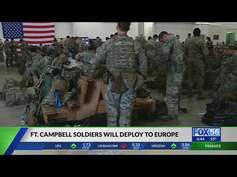 Fort Campbell soldiers preparing to deploy to Europe
